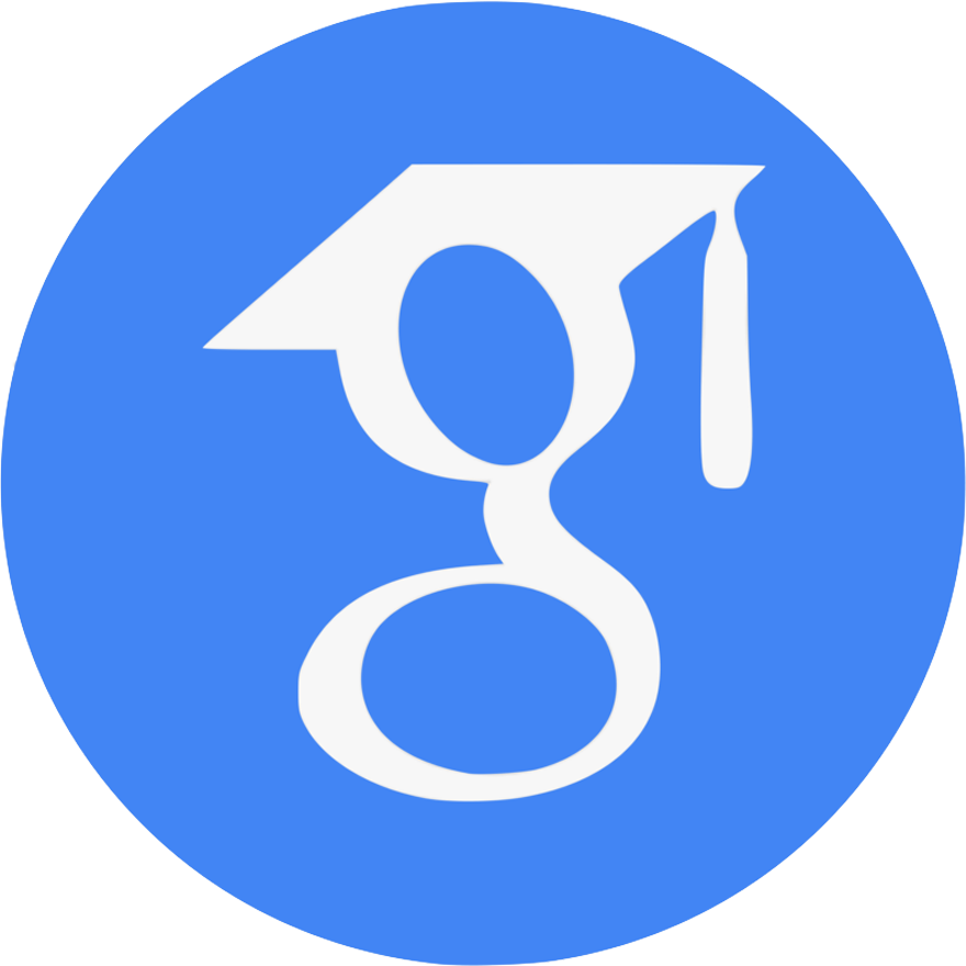 Google Scholar Logo Icon.